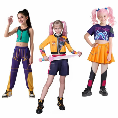 Kids girls pop demon - k-pop,